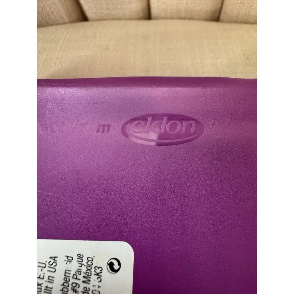 VTG Spacemaker 2 Pencil Box All Purple School Craft Art Storage Case Eldon USA